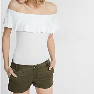 NWT Express Twill Trouser Pocket Shorts 10